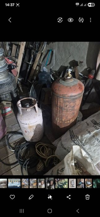 Продам газ баллон 27л и 50л