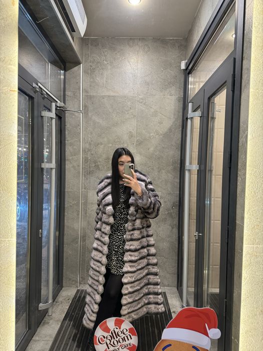 Эко шуба - шиншила