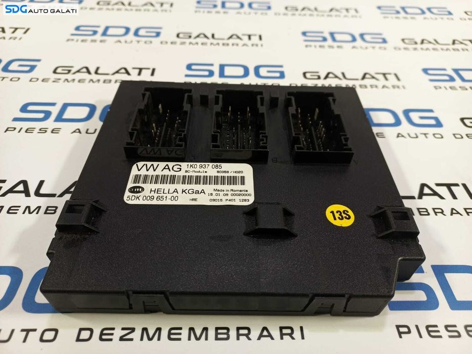 Unitate Modul Calculator Confort Confort BCM Skoda Octavia 2 FL 2008 - 2013 Cod 1K0937085 [L1333]