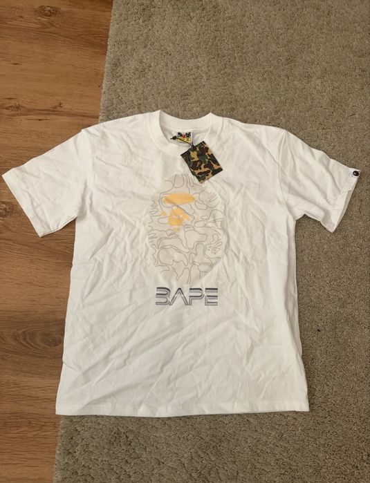 Tricou bape alb