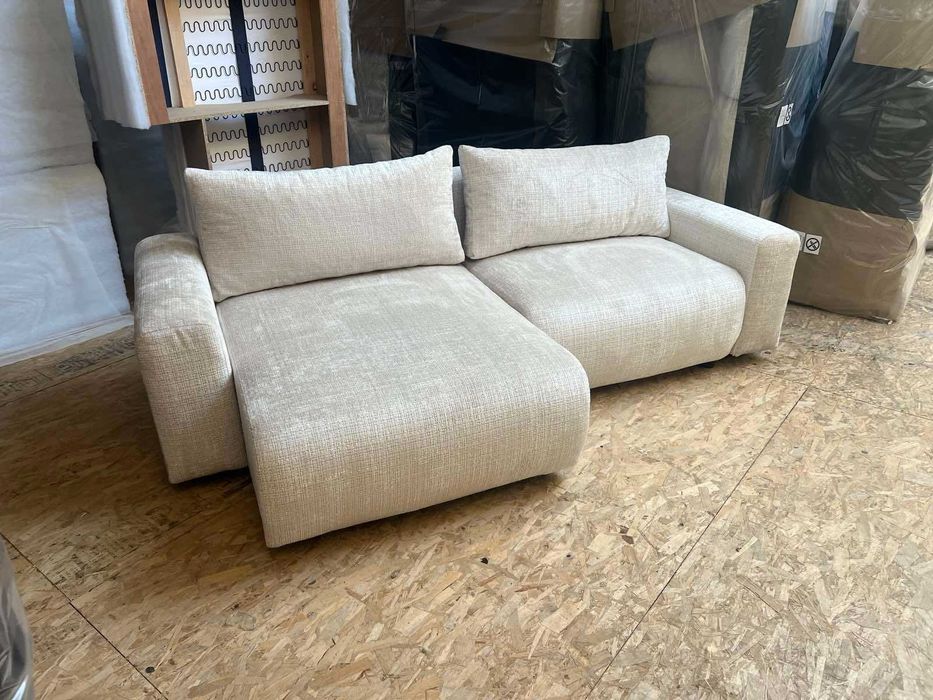 Ъглов разтегателен диван София с функция сън  (НОВ)