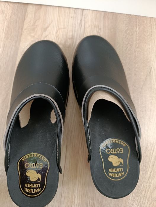 Сабо естествена кожа