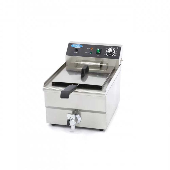 Фритюрник 16 л - с кран, студена зона и регулируем термостат