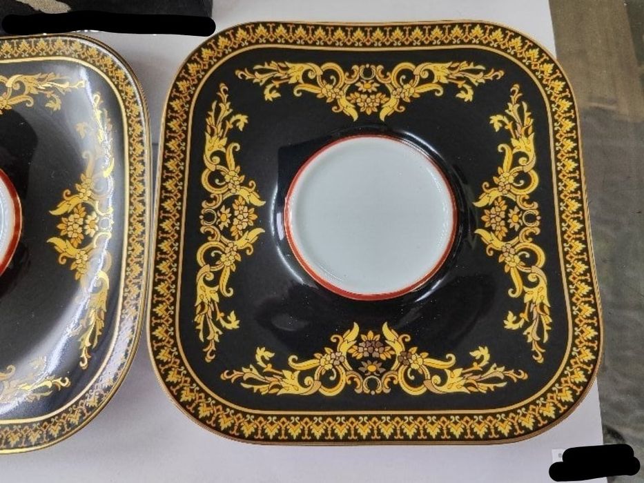 Порцелан Чинии за чаши Versace Rosenthal два броя