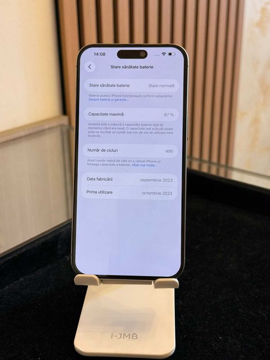 Iphone 15 Pro Max de 256Gb/87% baterie/IMPECABIL