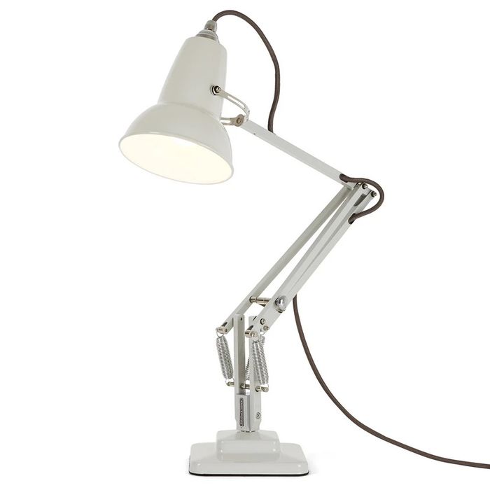 Anglepoise Lampa de masă originală 1227 Mini LED, albă ( linen white )