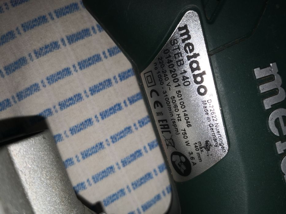 Metabo Steb140 и Metabo Kpa 18 LTX 400 Metabo BS18v