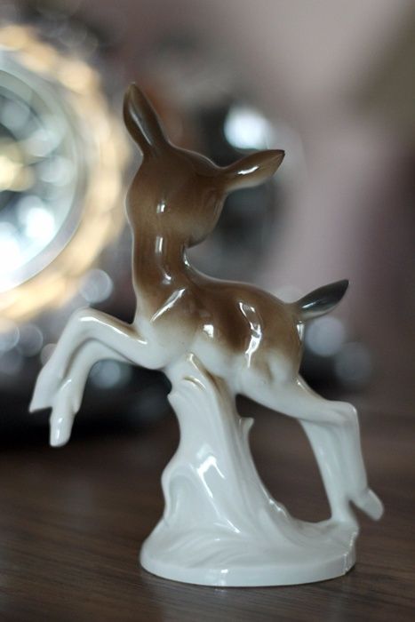 Статуэтка редкая Оленёнок ГДР Gräfenthal