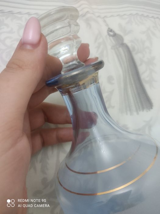 Графин и рюмки СССР стекло