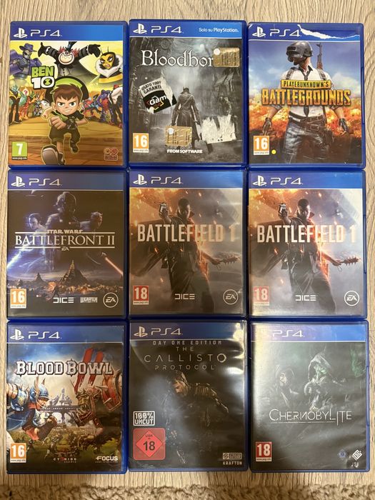 Дискове игри за ps4, ps5, playstation 4