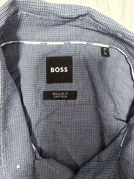 ''HUGO BOSS''оригинална мъжка риза Л размер