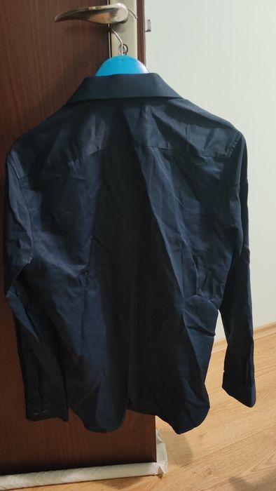 Мъжка тъмно синя риза