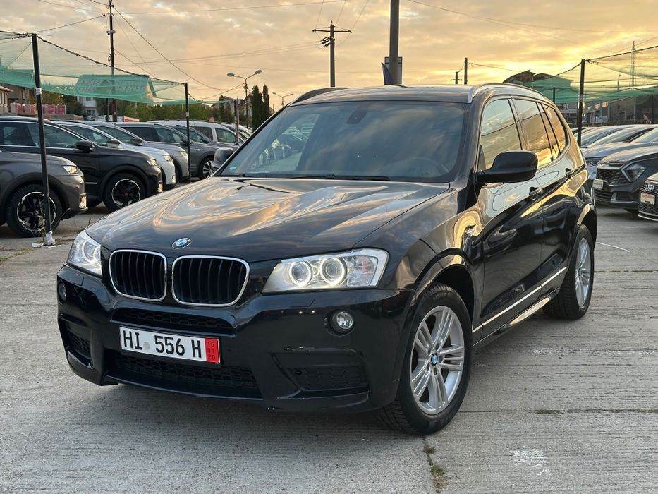 BMW X3 F25 X-Drive Euro5 M Paket 4x4 Germania Garanție navigație head up display cârlig încălzire automat xenon Keyless