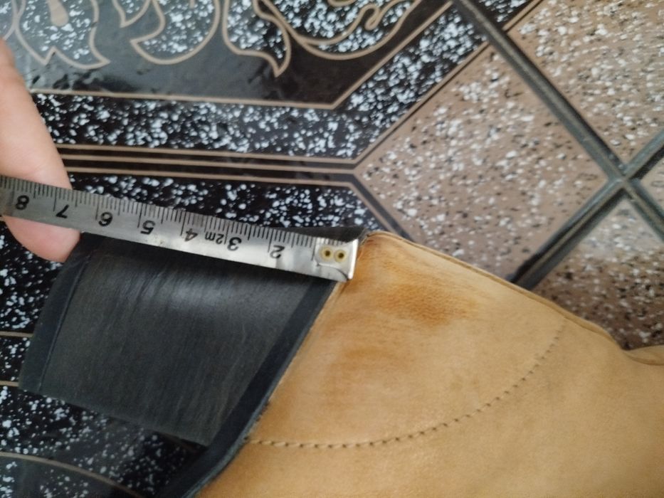 Ghete piele naturala 40