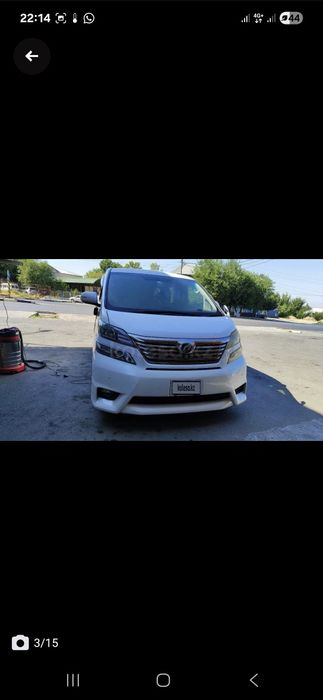 Tayota Vilfaer  2008 года