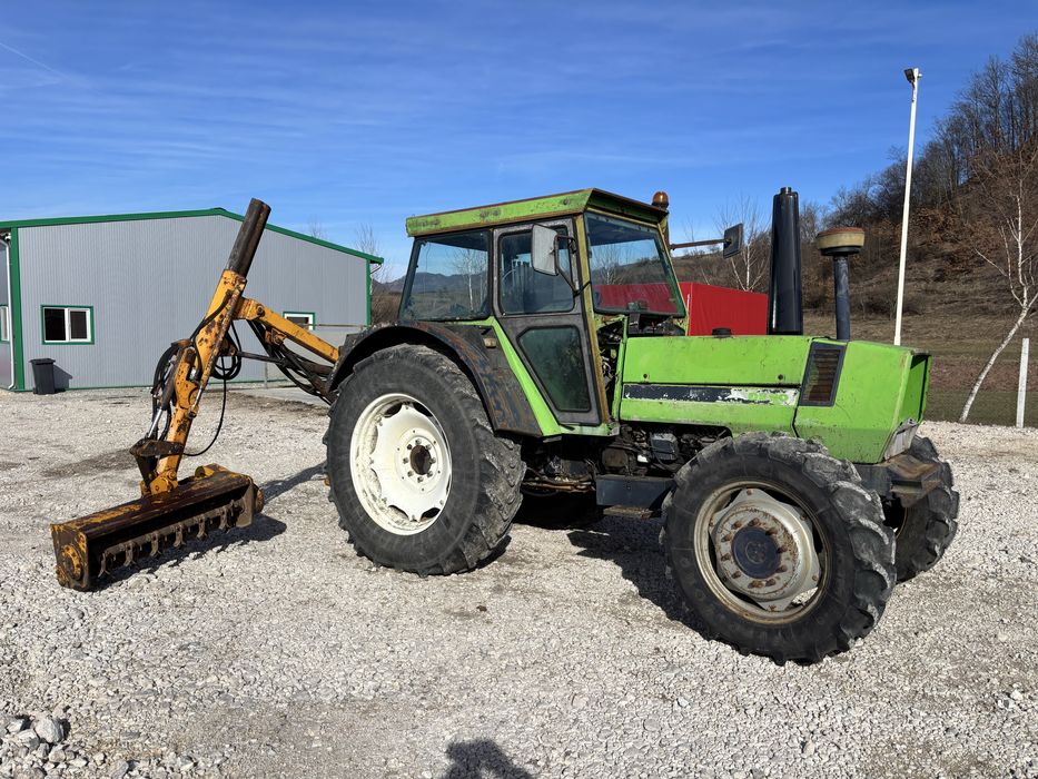 Tractor deutz dx90 4x4 cu brat de cosit