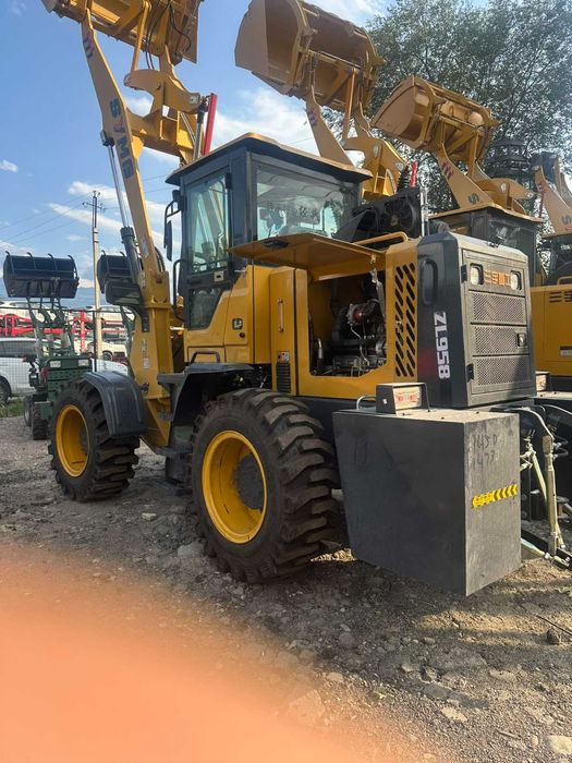 Фронтальный погрузчик ZL-968 про