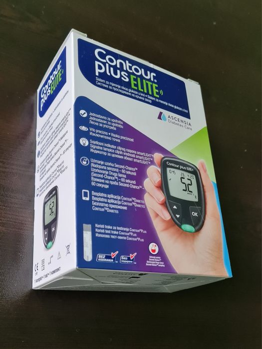 Нов глюкомер Контур Плюс Елит
