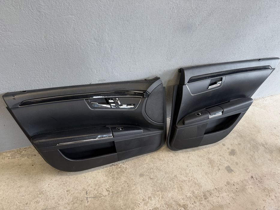 Кожен салон Mercedes benz S class W221 къса база седалки мерцедес в221