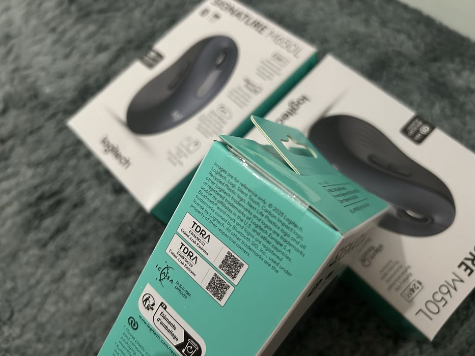 Pachet 3 x mouse Logitech Signature M650L Silent noi