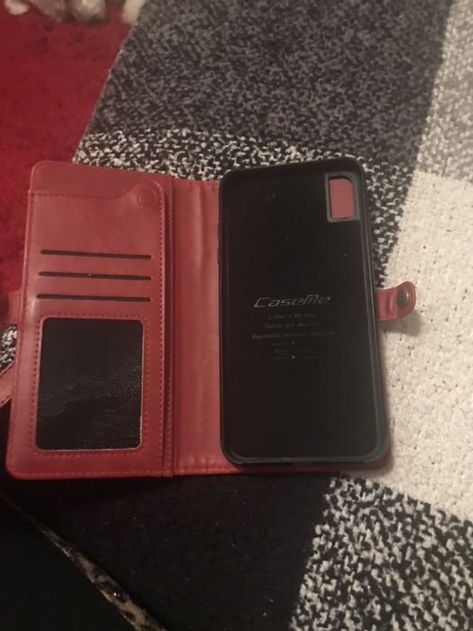 Husa telefon Xs Max si portofel piele