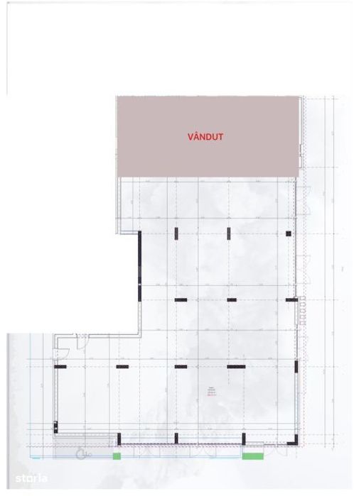 Spatiu comercial, 382 mp, bloc nou, zona Ciarda Rosie