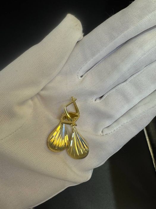 Золото 585  Серьги