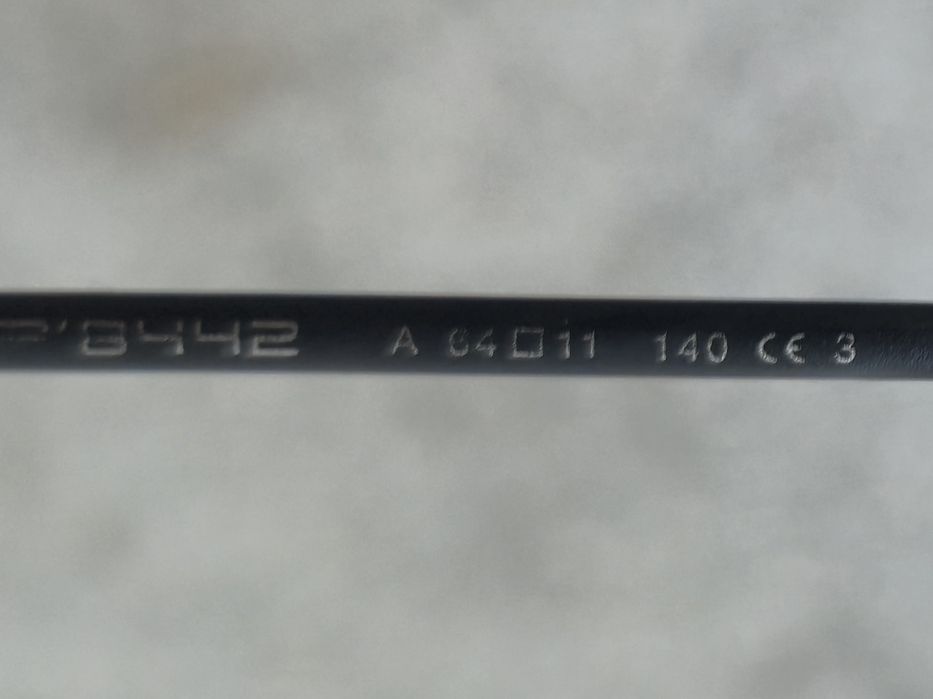 Porsche Design titanium Стькла с диоптьр