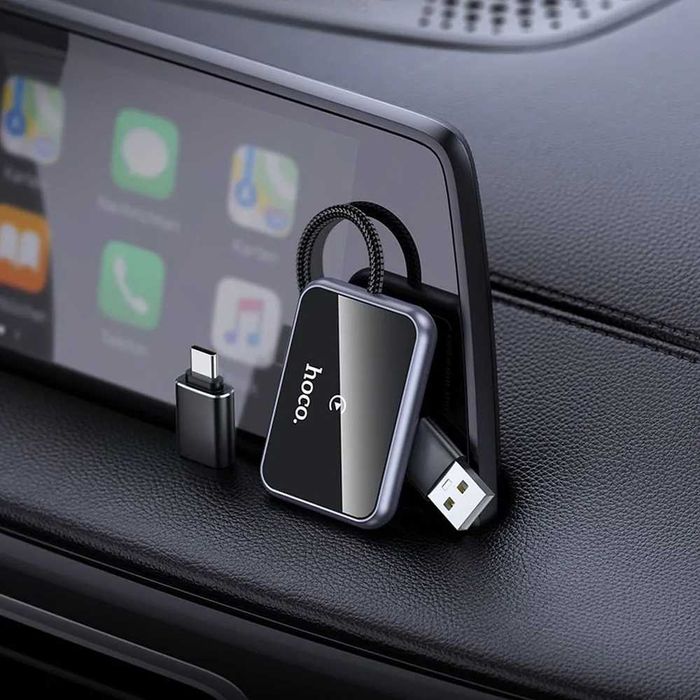 Адаптер Hoco HU1 Wireless Carplay /Apple/