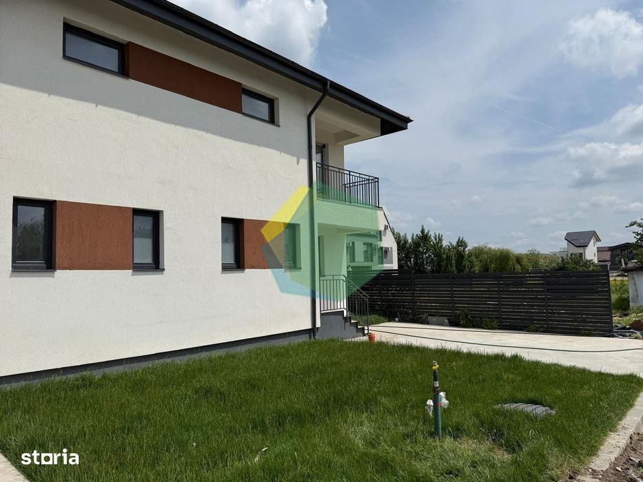Vilă modernă nouă în Otopeni | Curte 160mp | Mutare rapidă