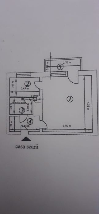 Vând garsonieră Bicaz