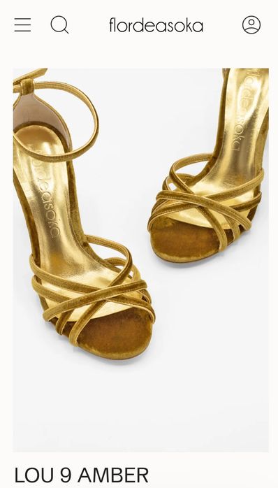 Sandale Lou 9 Amber Flordeasoka 37