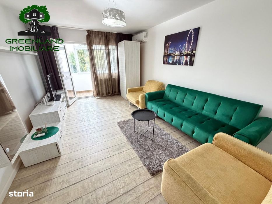 Apartament 2 camere, renovat si mobilat, etaj 2, Palas - Centru