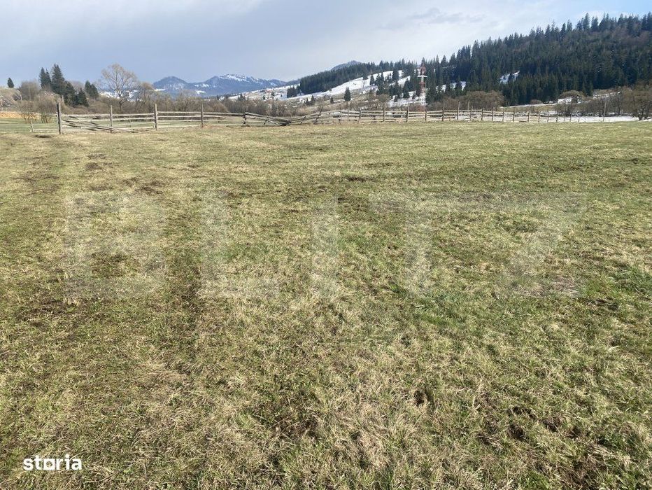 Teren intravilan de vanzare, 12.500 mp, zona Vatra Dornei, Podul Cosne