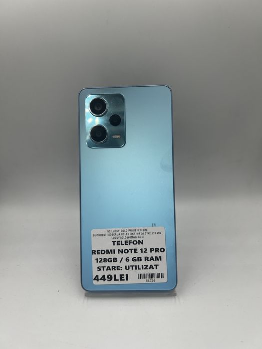 Lucky Gold Colentina / Redmi Note 12 Pro / 128 Gb / 6 Gb Ram / #56356