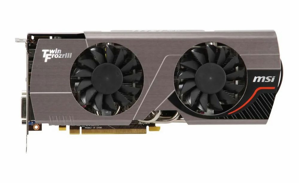 Видеокарта MSI r7870