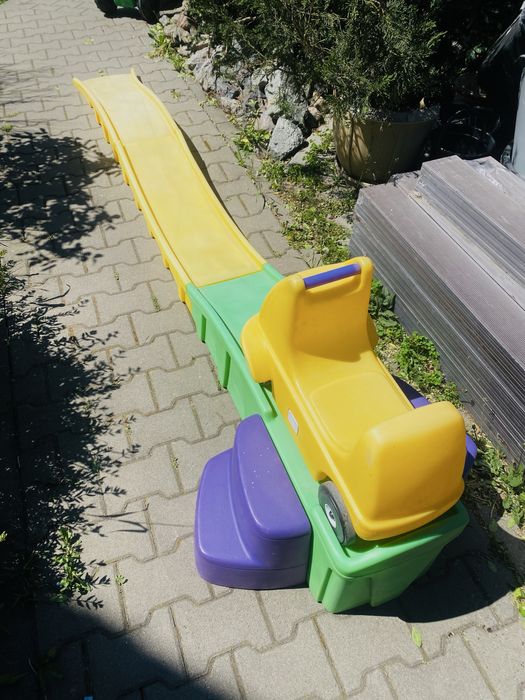 Rollercoaster, tobogan copii cu masinuta, 3,1m