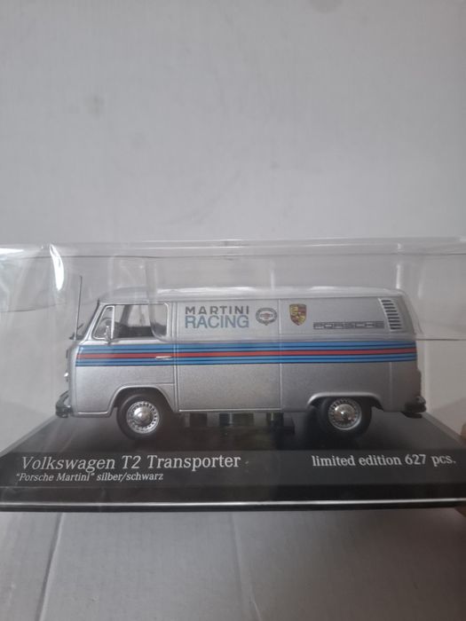Minichamps 1:43 VW T2 Transporter Martini Racing Limited Edition – чисто нов