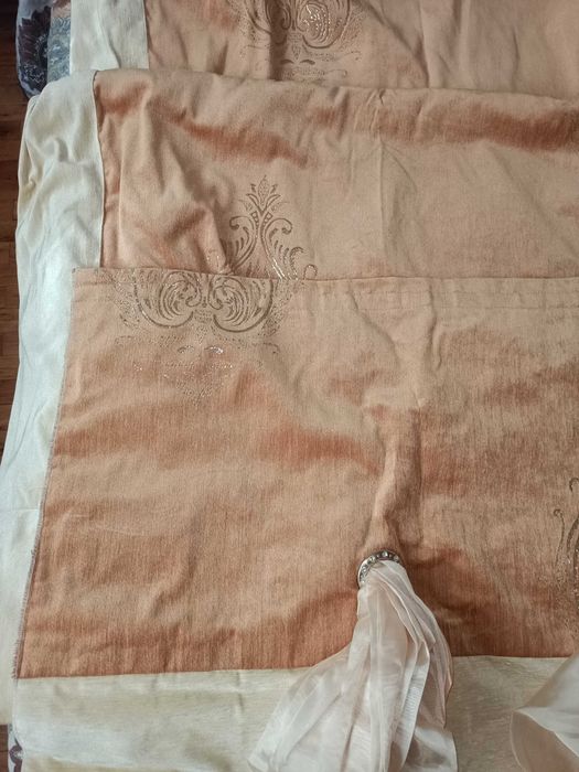 Шикарные шторы с балдахином