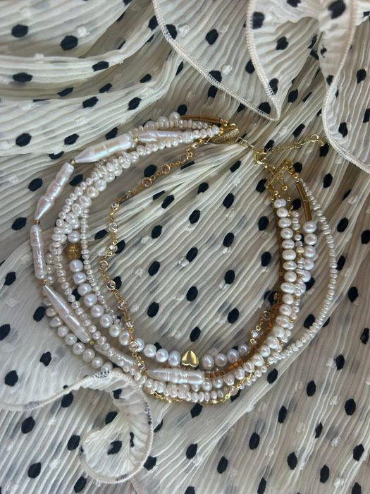 Колие от естествени перли