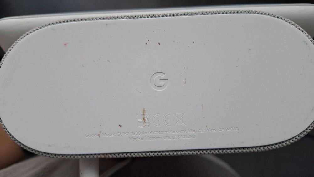 [Vandut] Google Nest Hub 2nd Gen 7” Alb, perfect funcțional, cu alimentator