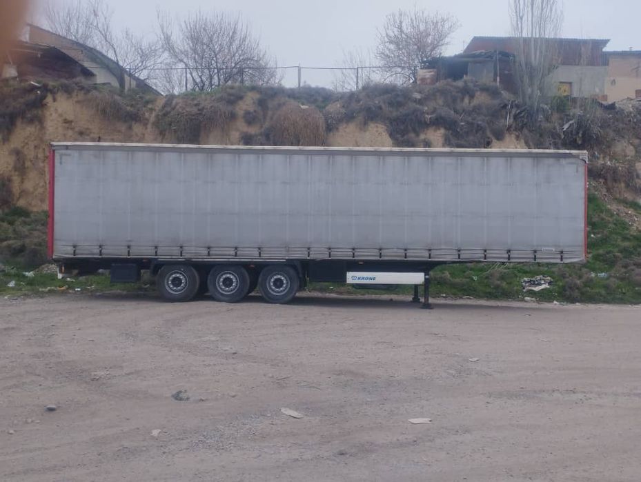 КамАЗ тигач прицеп Кроне