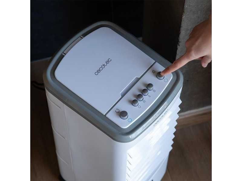 Мобилен Въздушен Охладител Cecotec EnergySilence 3500 Cool Compact - 65W, Бял