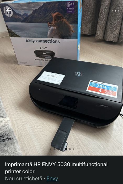 Imprimantă HP ENVY 5030 multifunctional printer color