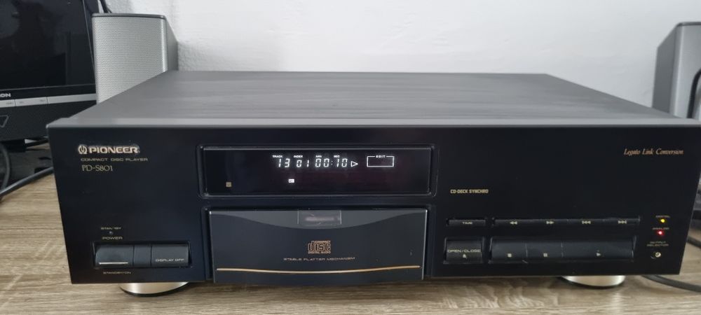Cd player Pioneer PD S801 si deck 3 capete  CT S710