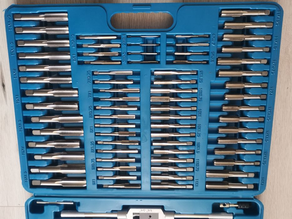 Set/Trusa tarozi și filiere 110piese-trusa filiere tarozi 110 pcs