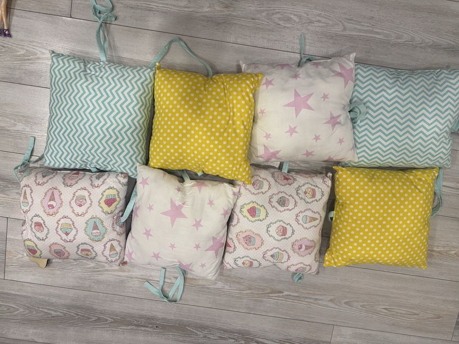 Бортики в детскую кроватку