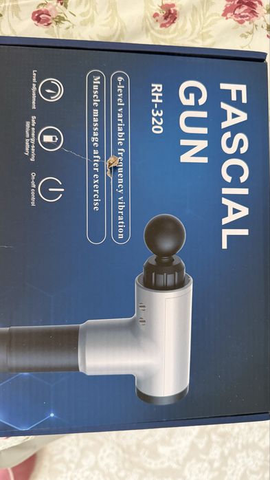 Перкуссионный массажер новый