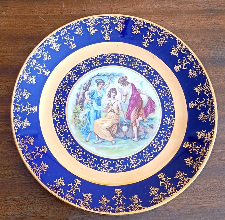 Тарелка "Мадонна" Богемия Чехословакия