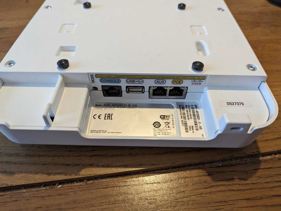 Access Point Cisco AIR-AP2802I-E-K9, 80211a/b/g/n/ac, 2 x 2600 Mbit/s